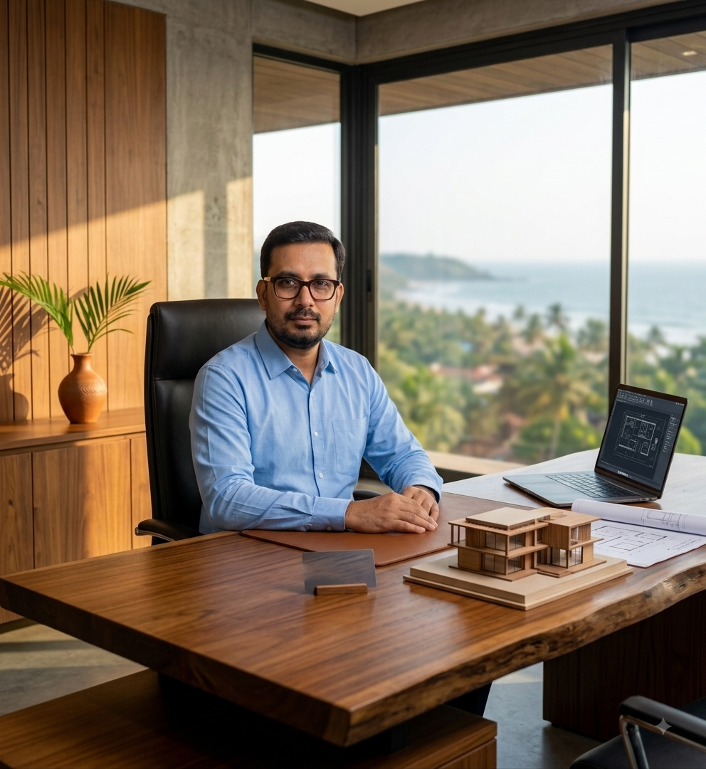 Ankit Baviskar, Founder of Evolux Buildtech